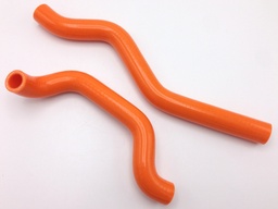 [E4525100D] Durites d'eau silicone adaptable Rieju MRT - Beta RR - Sherco orange
